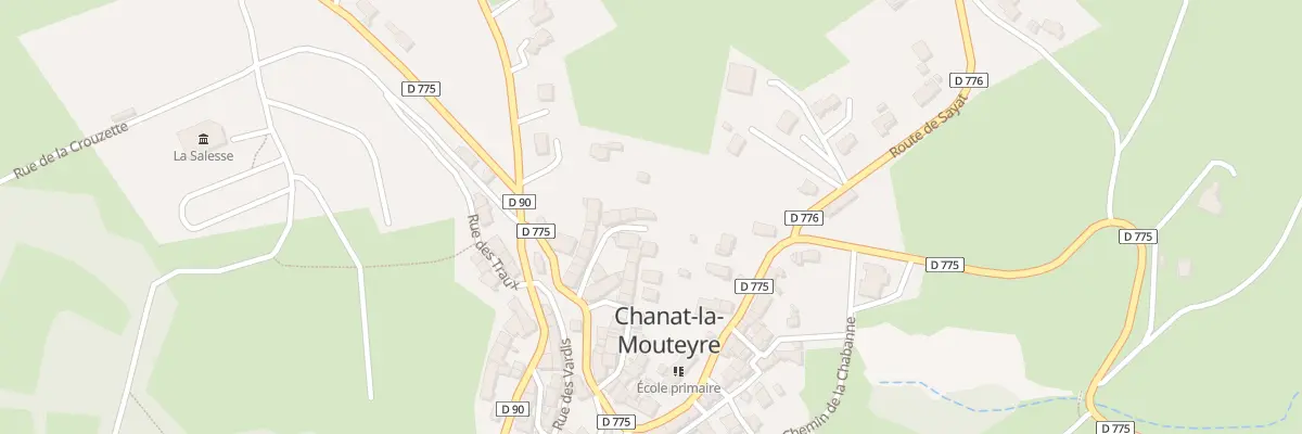 Plan du 15 Imp des Dredioux à Chanat-la-Mouteyre