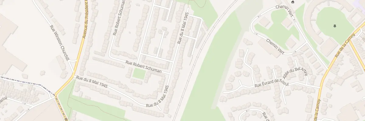 Plan du 86 Rue du Huit Mai 1945 à Lambersart