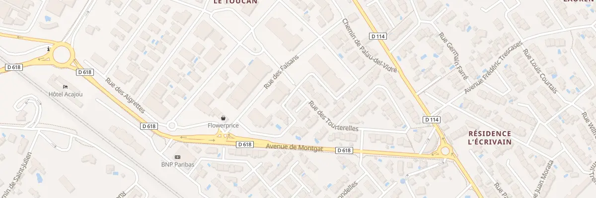 Plan du 4 Rue des Tourterelles à Argelès-sur-Mer