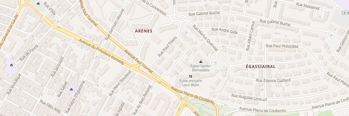 Plan du 11 Rue Leonce et Louis Berthomieu à Narbonne