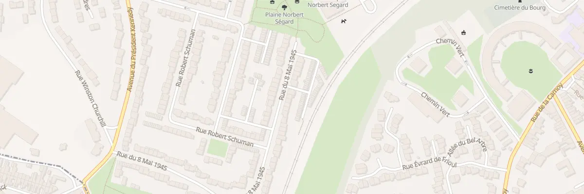 Plan du 98 Rue du Huit Mai 1945 à Lambersart