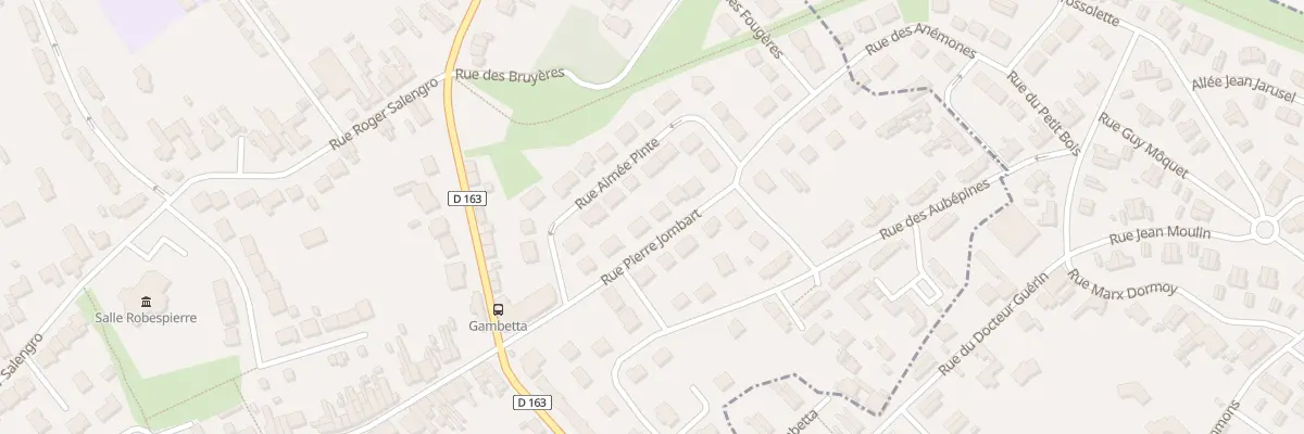 Plan du 9 Rue Pierre Jombart à Oignies