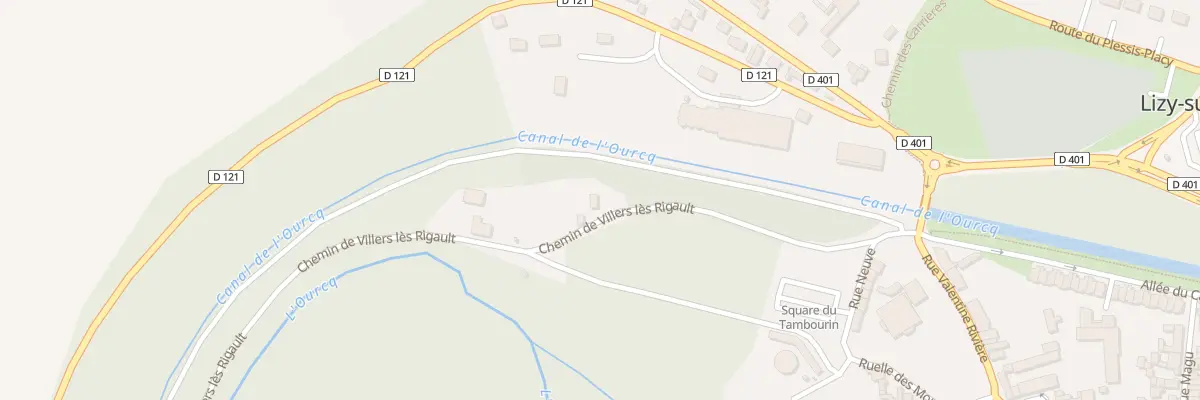 Plan du 2 Che de Villers à Lizy-sur-Ourcq