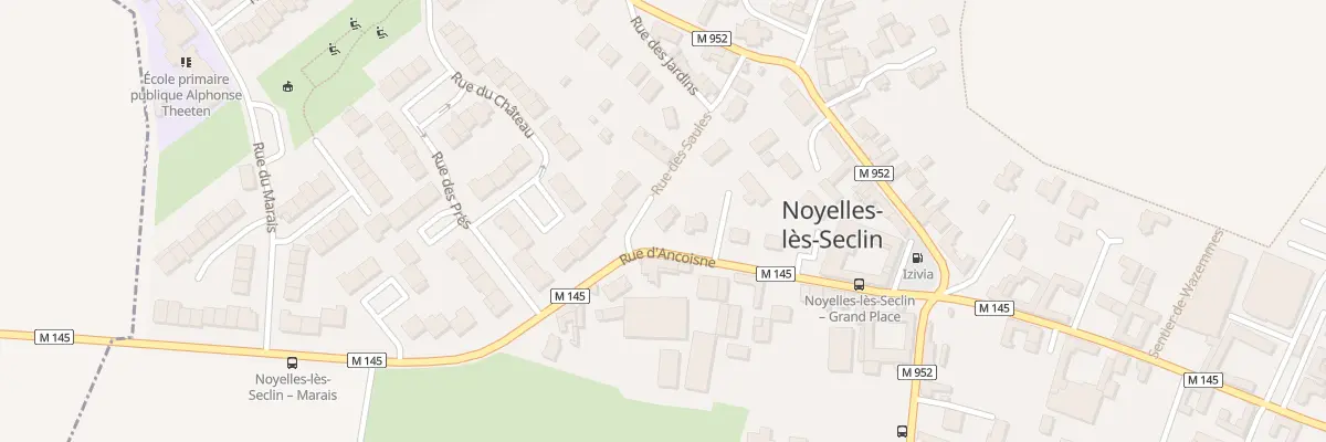 Plan du 12 Rue d’Ancoisne à Noyelles-lès-Seclin