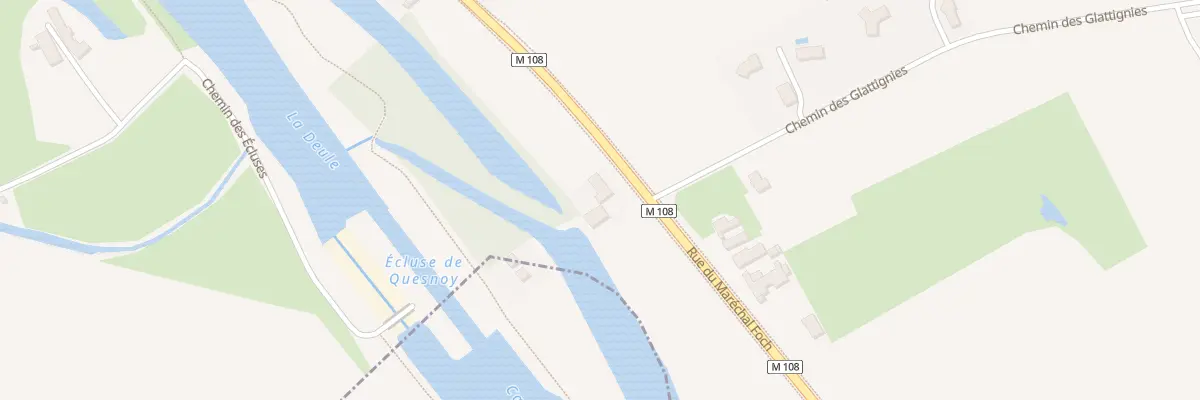 Plan du 1452 Rue du Marechal Foch à Quesnoy-sur-Deûle