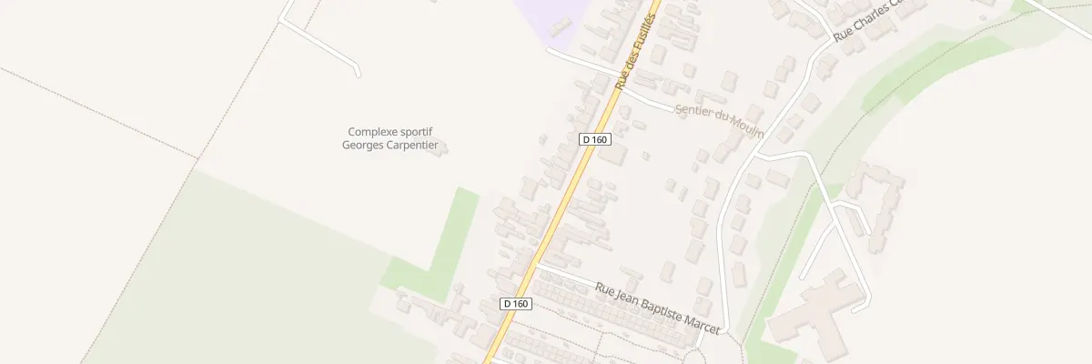 Plan du 54 Rue des Fusillés à Courcelles-lès-Lens