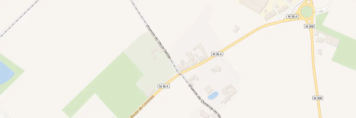 Plan du 366 Rue Gd Perne au Vieux Soldat à Comines