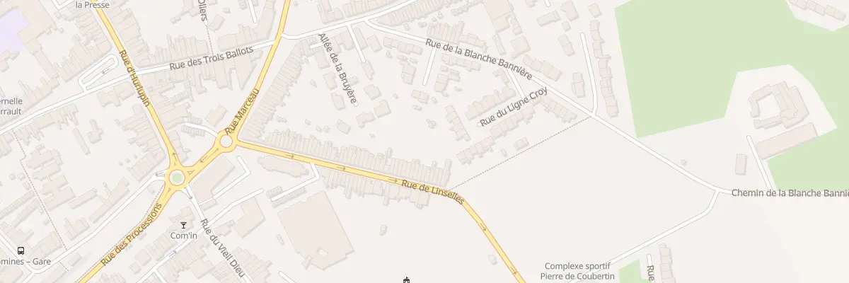 Plan du 69 Rue de Linselles à Comines