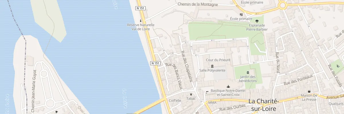 Plan du 16 Rue des Bancs Vieux à La Charité-sur-Loire