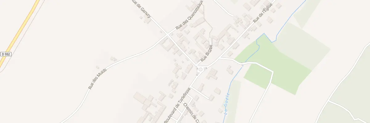 Plan du 455 Bd de Tarlefesse à Noyon
