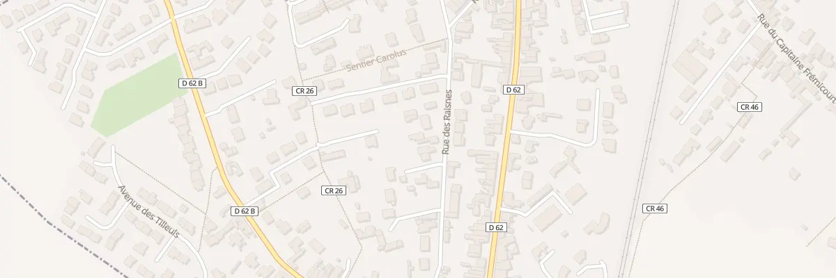 Plan du 52 Rue des Raisnes à Phalempin