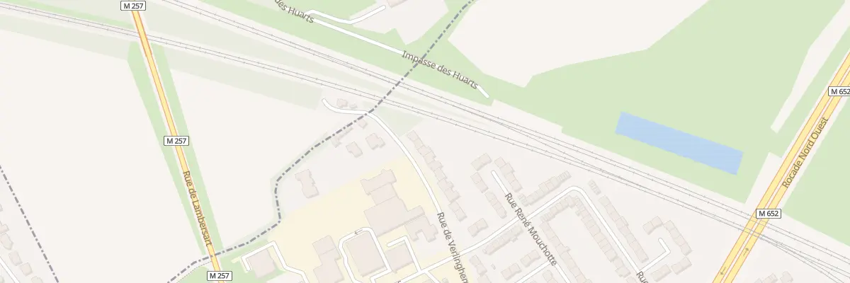 Plan du 304 Rue de Verlinghem à Lambersart