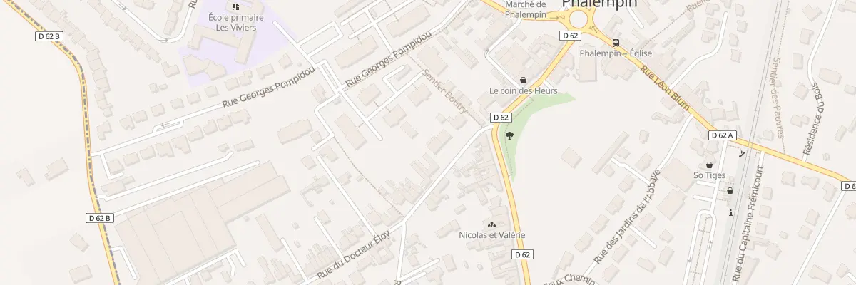 Plan du 2C Rue du Doc Eloy à Phalempin