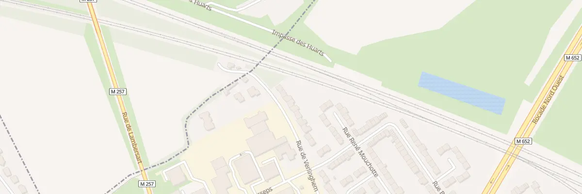 Plan du 302 Rue de Verlinghem à Lambersart