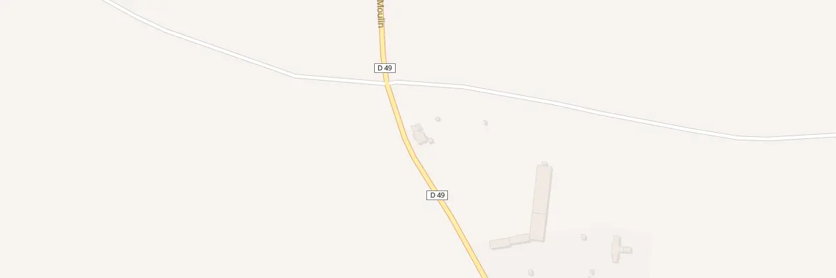 Plan du 42 Rue du Moulin à Gastins