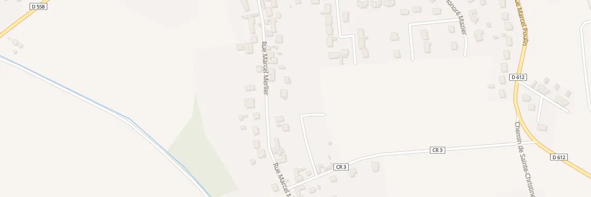 Plan du 295 Rue Marcel Merlier à Crisolles