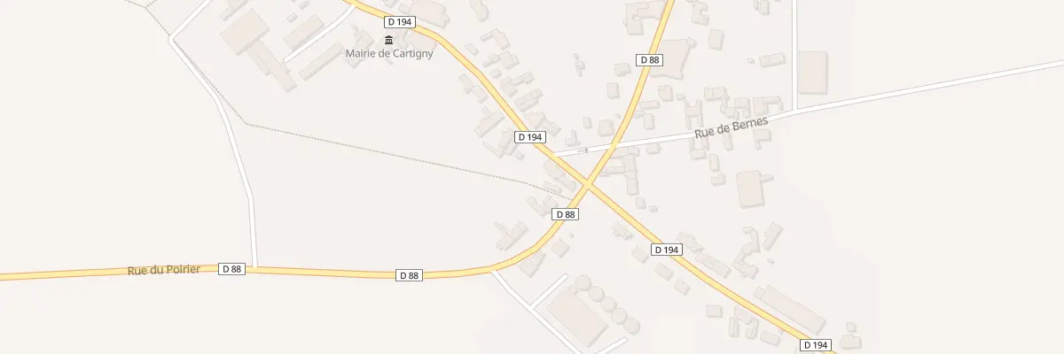 Plan du 40 Gr Grande Rue à Cartigny