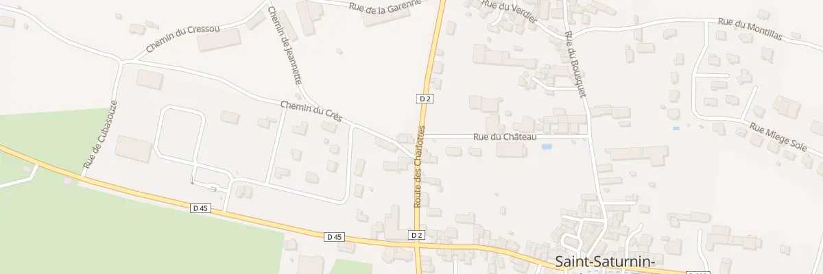 Plan du 5041 Saint Saturnin de Lenne à Saint-Saturnin-de-Lenne