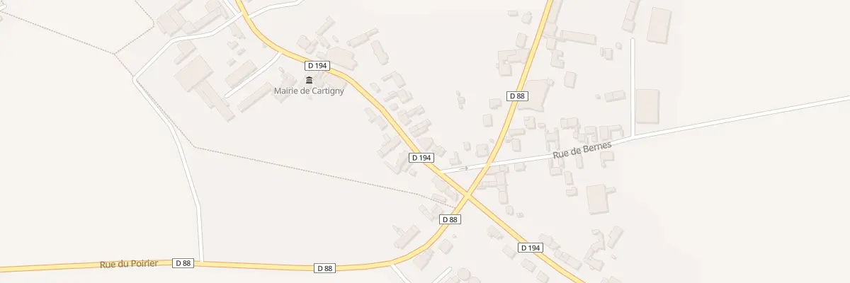 Plan du 45 Gr Grande Rue à Cartigny