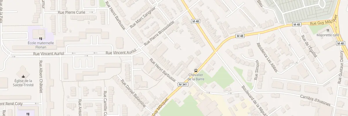 Plan du 205 Rue Henri Barbusse à Loos