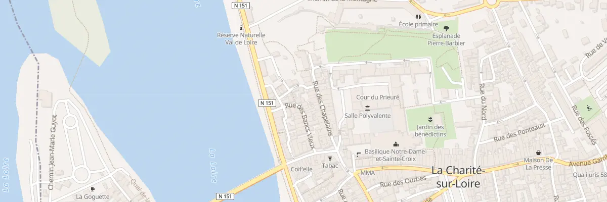 Plan du 12B Rue des Bancs Vieux à La Charité-sur-Loire