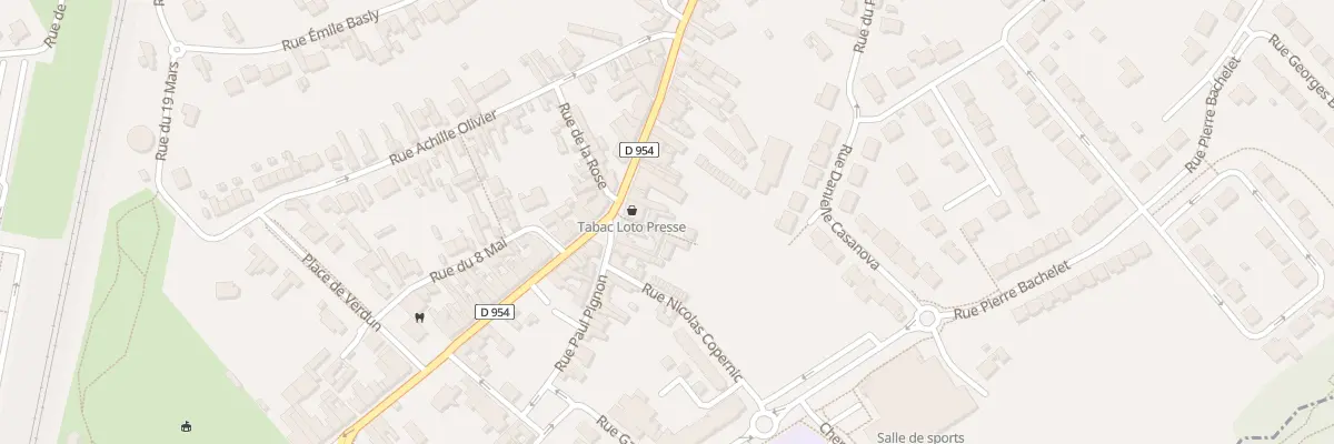 Plan du 2 Rue du Levant à Libercourt