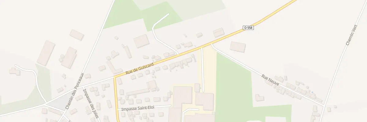 Plan du 18 Rue de Guiscard à Crisolles