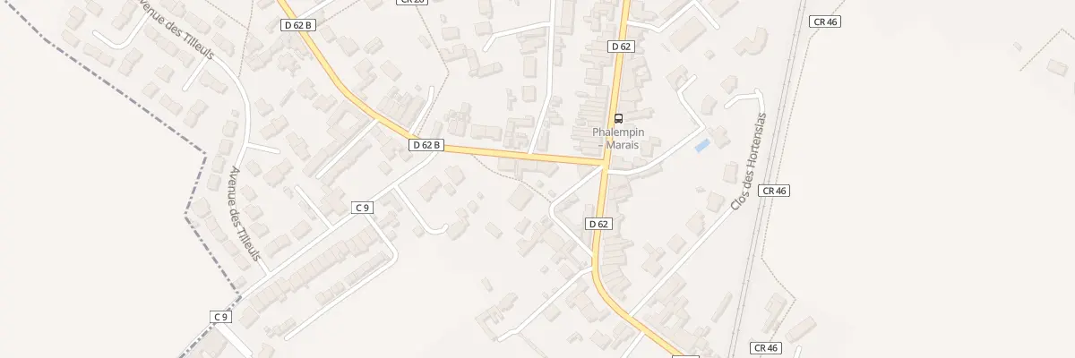 Plan du 3 Rue du Mal Foch à Phalempin
