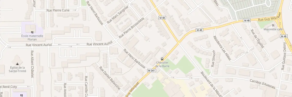 Plan du 207 Rue Henri Barbusse à Loos
