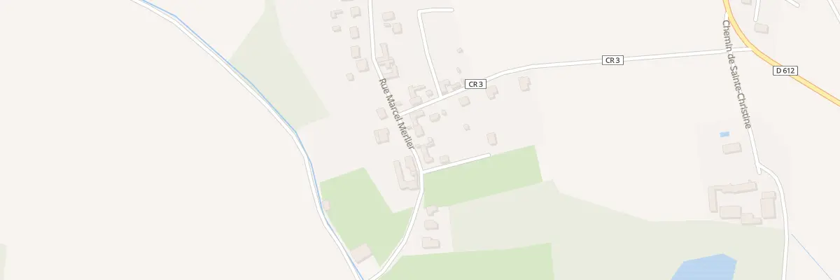 Plan du 477 Rue Marcel Merlier à Crisolles