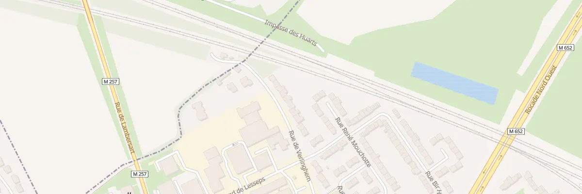 Plan du 298 Rue de Verlinghem à Lambersart