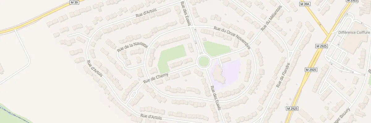 Plan du 3 Rue de Chemy à Seclin