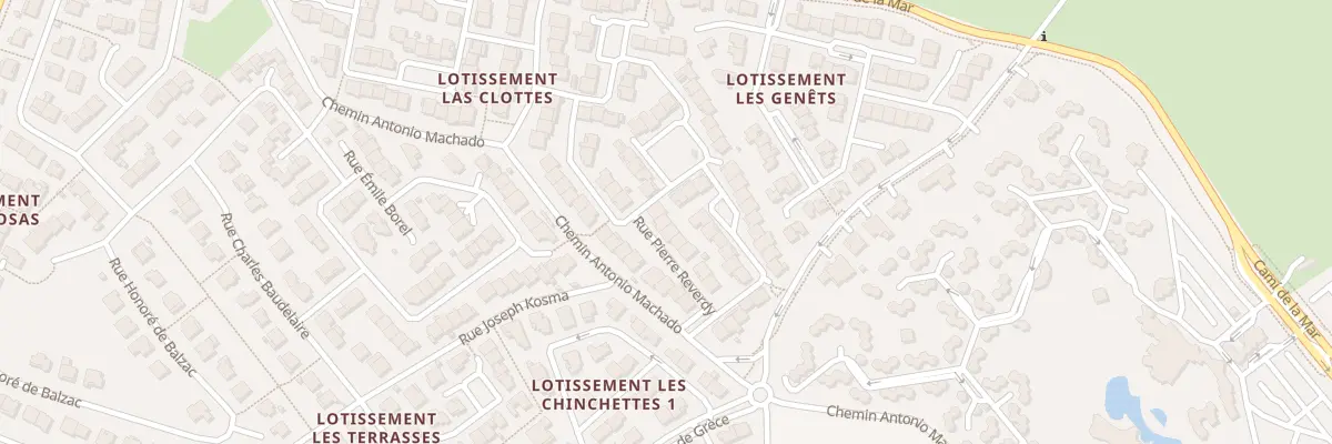 Plan du 3 Rue Pierre Reverdy à Saint-Cyprien