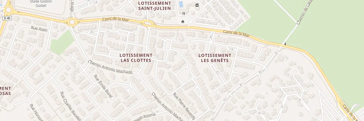 Plan du 2 Pl Agrippa d’Aubigne à Saint-Cyprien