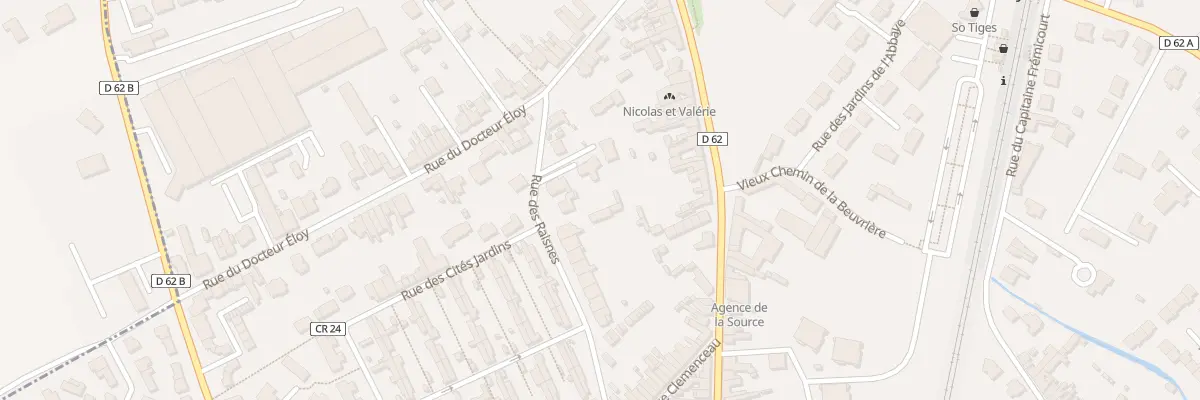 Plan du 5T Rue des Raisnes à Phalempin