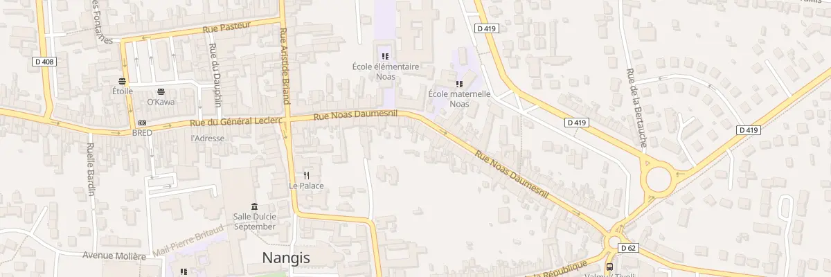 Plan du 32 Rue Noas Daumesnil à Nangis