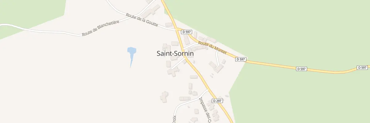 Plan du 5023 Le Bourg à Saint-Sornin