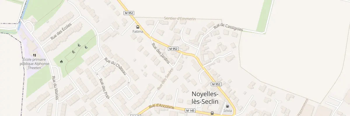 Plan du 19 Rue d’Emmerin à Noyelles-lès-Seclin