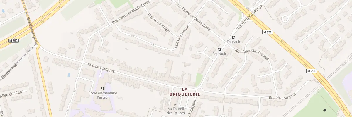 Plan du 44 Rue Gay Lussac à Lambersart