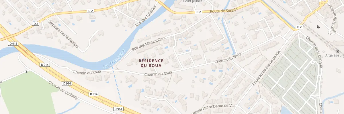 Plan du 10 Rue Moulin Mars à Argelès-sur-Mer