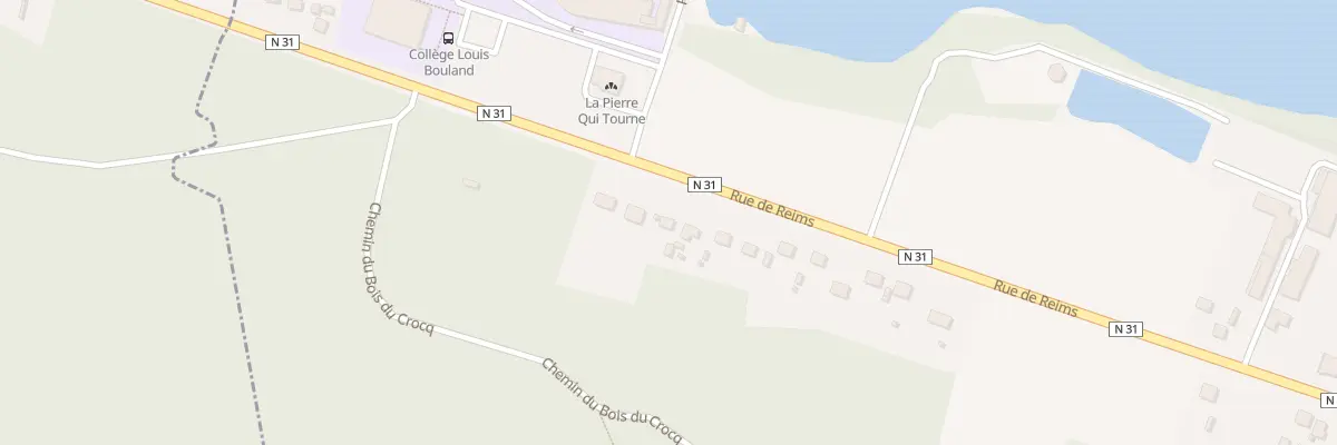 Plan du 7 Rue de Reims à Couloisy