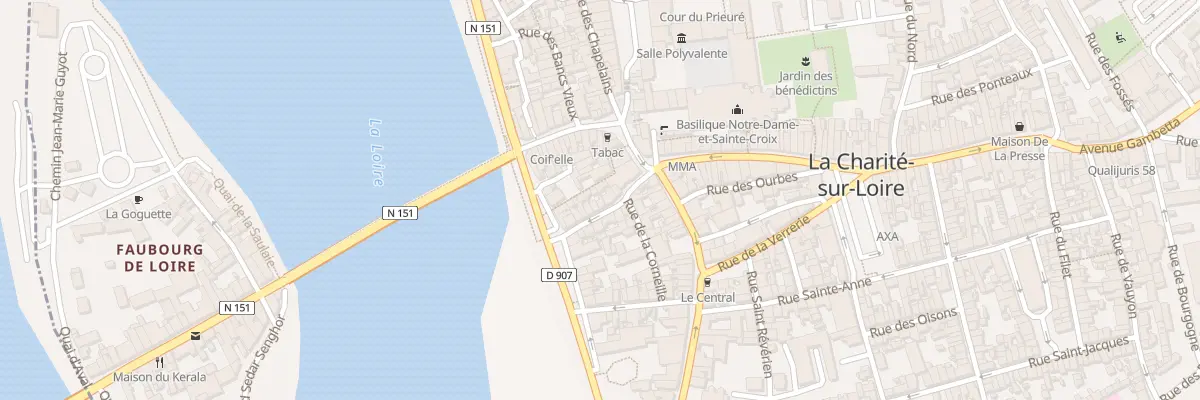 Plan du 11 Rue du Petit Rivage à La Charité-sur-Loire