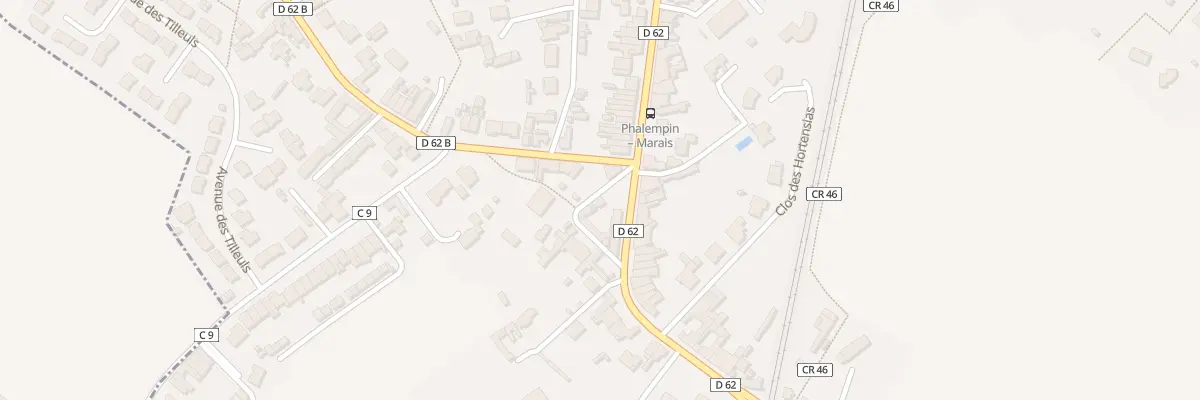 Plan du 148 Rue du Gen de Gaulle à Phalempin