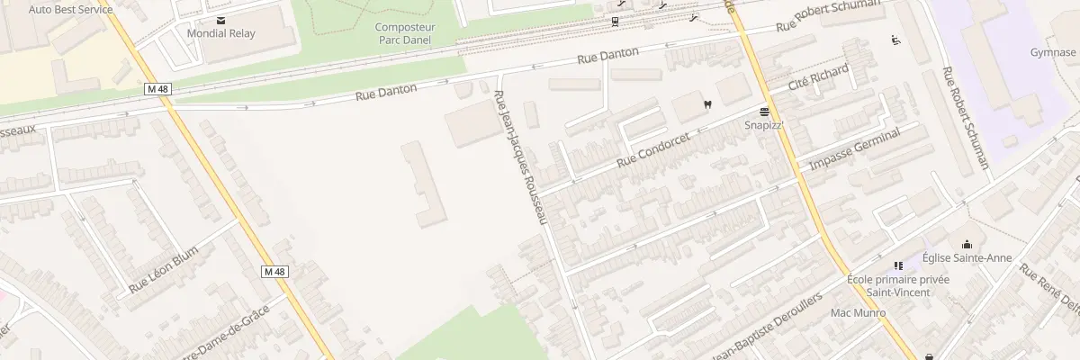 Plan du 26A Rue Condorcet à Loos