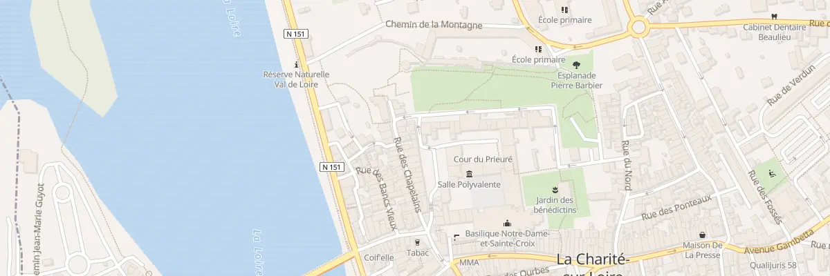 Plan du 1 Rue du Champ Baratté à La Charité-sur-Loire