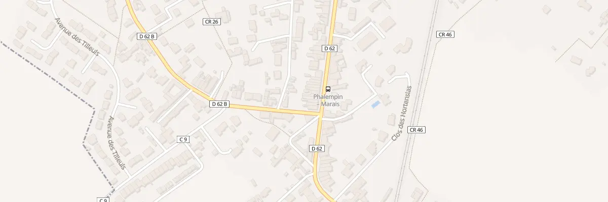 Plan du 140 Rue du Gen de Gaulle à Phalempin