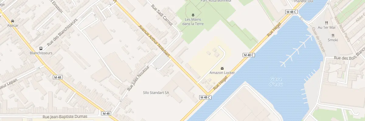 Plan du 303 Av Arthur Notebart à Lille
