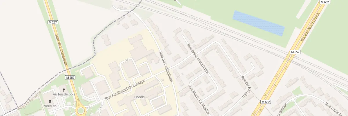 Plan du 88 Rue Bir Hakeim à Lambersart
