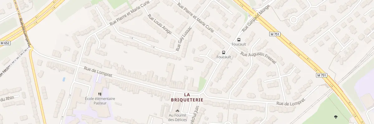 Plan du 46 Rue Gay Lussac à Lambersart