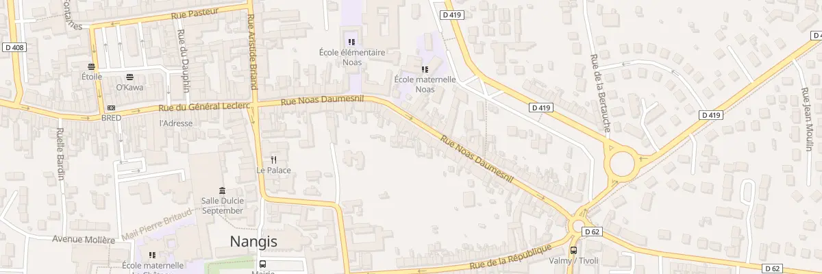 Plan du 42 Rue Noas Daumesnil à Nangis